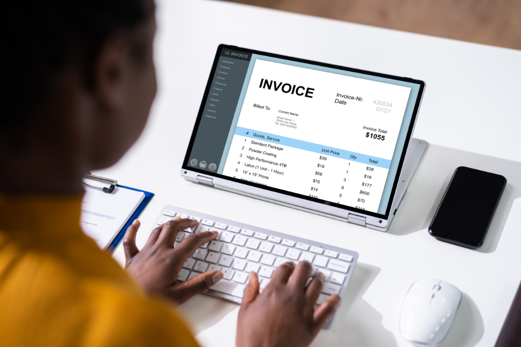 retail invoice software